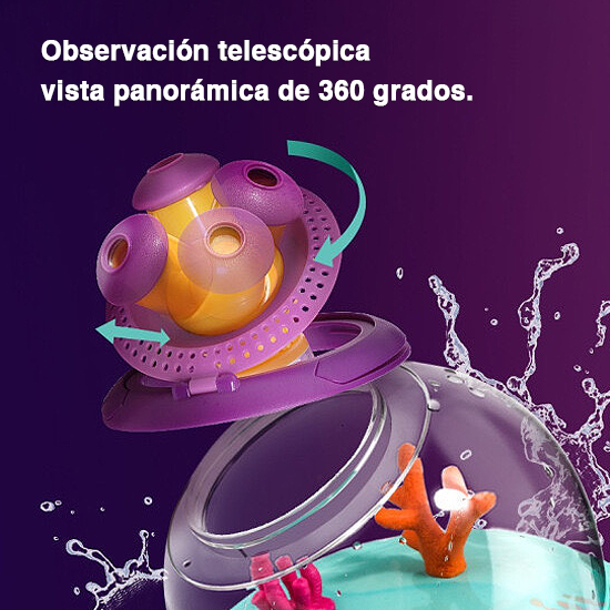 Cubo de observación científica multifuncional para exploración al aire libre, juguete educativo para niños